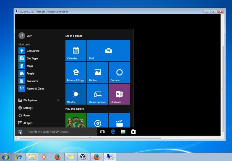 Microsoft Remote Desktop Protocol