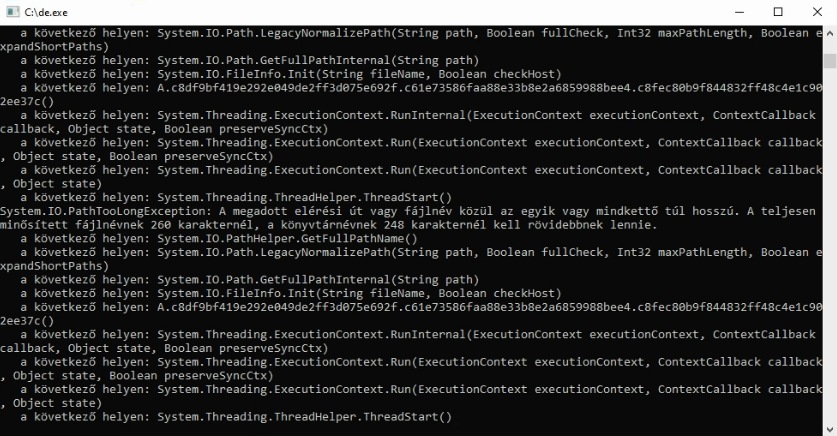 Phobos ransomware decryptor összeomlás
